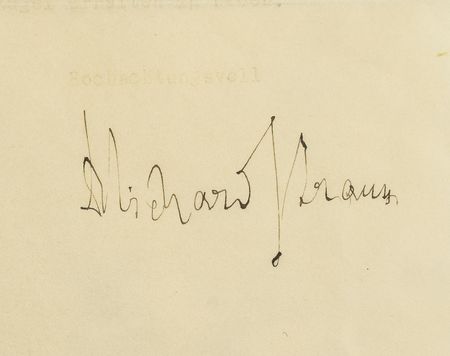Lot #627 Richard Strauss Signed Document - Image 2