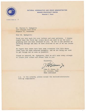 Lot #487 John Glenn - Image 3