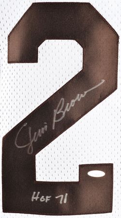 Lot #816 Jim Brown Football Jersey - Image 3