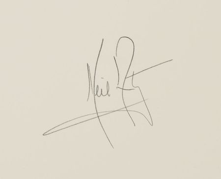 Lot #458 Neil Armstrong: The coveted Armstrong-Calle lithograph - Image 2