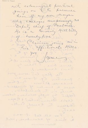 Lot #740 James Mason Handwritten Letter Signed - Image 2