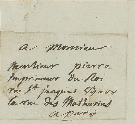 Lot #626 Francois-Joseph Gossec Handwritten Letter Signed - Image 2