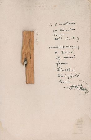 Lot #206 Abraham Lincoln Artifact - Image 1