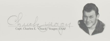Lot #455 Chuck Yeager and Bob Hoover Lithograph - Image 4