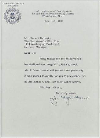 Lot #333 J. Edgar Hoover - Image 3