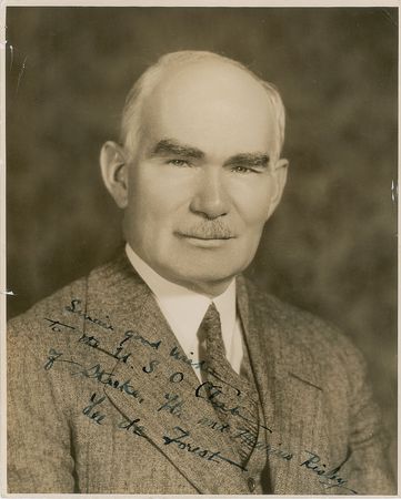 Lot #323 Lee de Forest Signed Photograph - Image 1