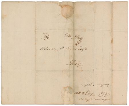 Lot #240 Aaron Burr Handwritten Letter Signed - Image 3