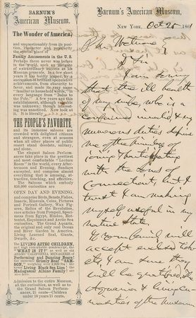 Lot #259 P. T. Barnum and General Tom Thumb Group Lot - Image 1
