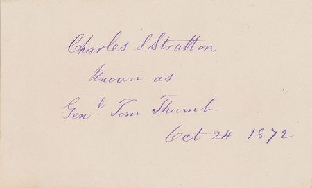 Lot #259 P. T. Barnum and General Tom Thumb Group Lot - Image 2