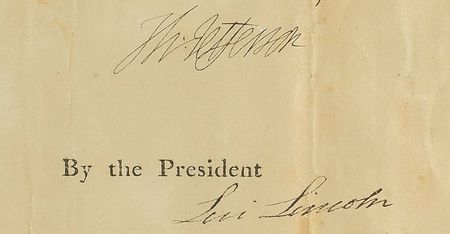 Lot #136 Thomas Jefferson and Levi Lincoln: Magnificent 1801 ship's pass signed by President Jefferson and the elusive Levi Lincoln - Image 2
