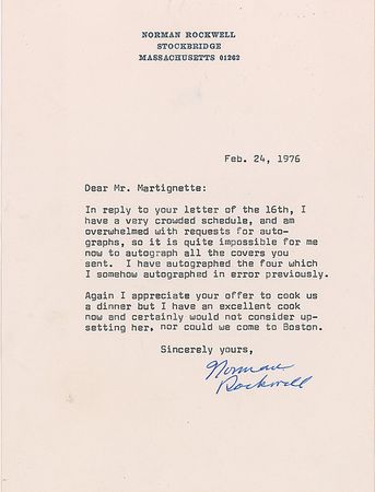 Lot #528 Norman Rockwell - Image 1