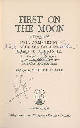 Lot #457 Apollo 11: Fully signed by the first lunar landers - Image 1