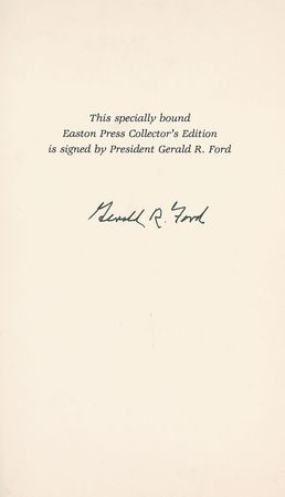 Lot #189 Gerald Ford - Image 1