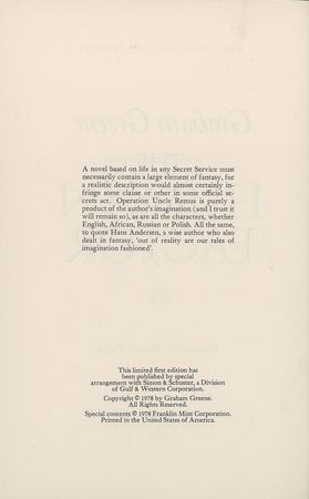 Lot #571 Graham Greene - Image 4