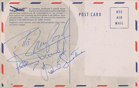 Lot #689 Rat Pack: A Ratpack trio fly high with TWA - Image 1