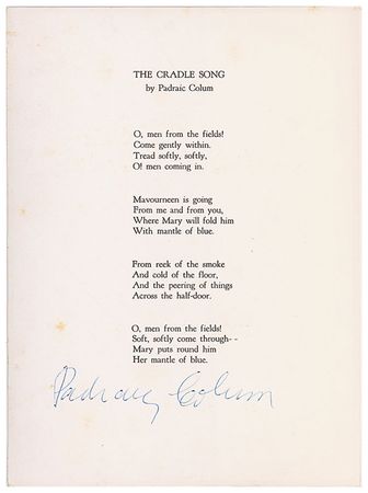 Lot #565 Padraic Colum - Image 3