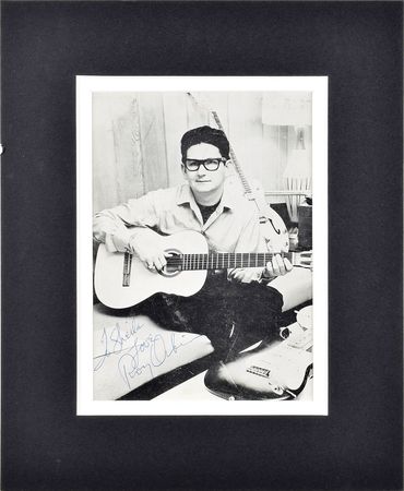 Lot #619 Roy Orbison Signed Photograph - Image 1