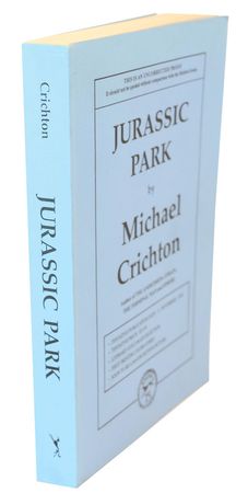 Lot #545 Michael Crichton: Inscribed galley proof of Crichton's Jurassic Park - Image 2