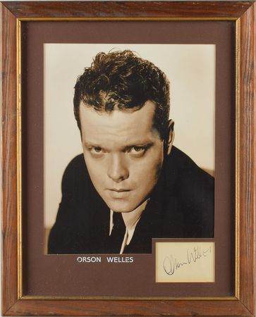 Lot #769 Orson Welles Signature - Image 1