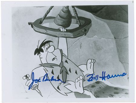 Lot #788 Bill Hanna and Joe Barbera Signed Photographs - Image 1