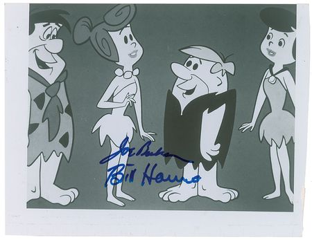 Lot #788 Bill Hanna and Joe Barbera Signed Photographs - Image 2