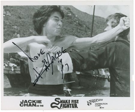Lot #781 Jackie Chan Signed Photographs - Image 1