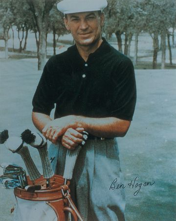 Lot #822 Ben Hogan and Arnold Palmer Signed Photographs - Image 2