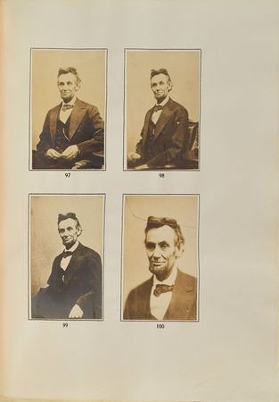 Lot #147 Abraham Lincoln: The exquisite privately-printed Photographs of Abraham Lincoln by Frederick Hill Meserve - Image 5