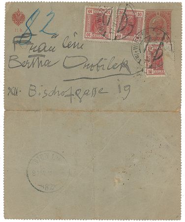 Lot #515 Gustav Klimt Handwritten Letter Signed - Image 2