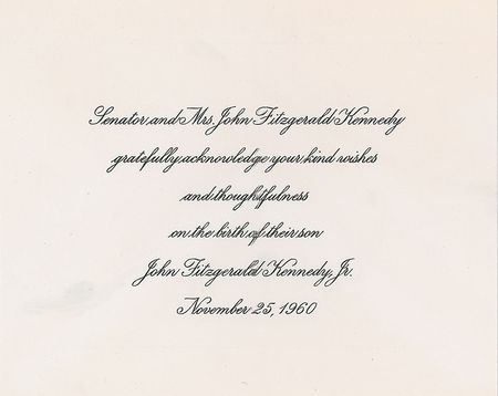 Lot #101 John F. Kennedy Acknowledgment Cards Acknowledgment Cards - Image 2