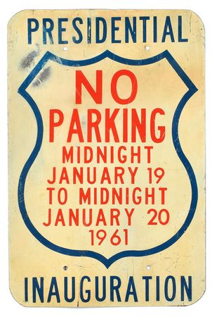 Lot #42 John F. Kennedy Presidential Inauguration