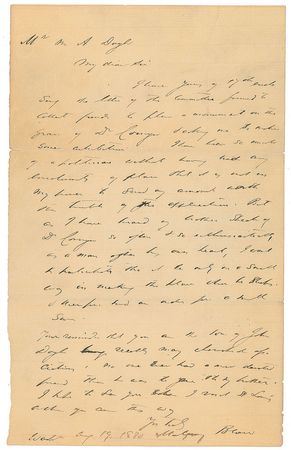 Lot #244 Abraham Lincoln's Cabinet Group Lot - Image 2