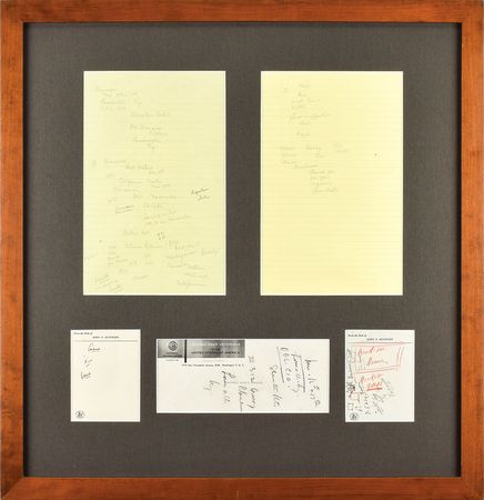 Lot #5 John F. Kennedy's Handwritten Notes: Notes