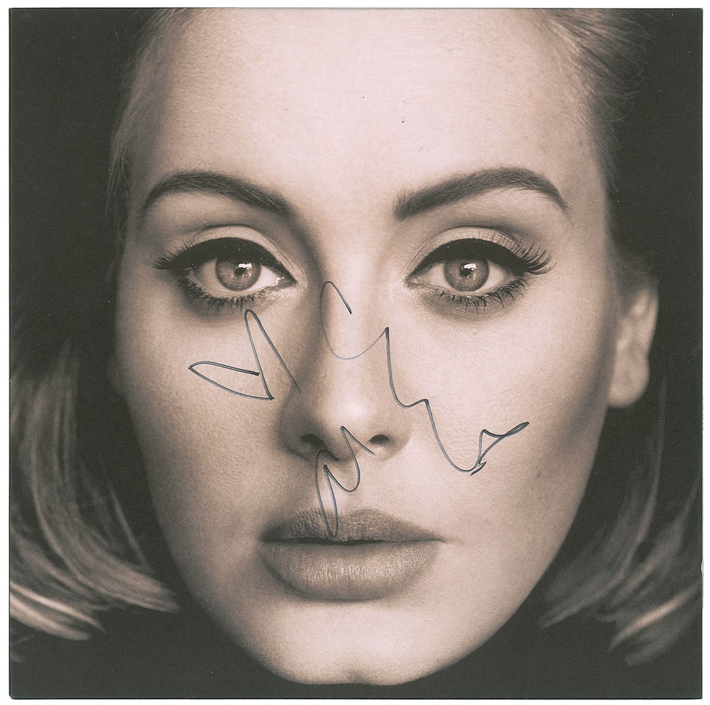 Adele Signed Album | RR Auction