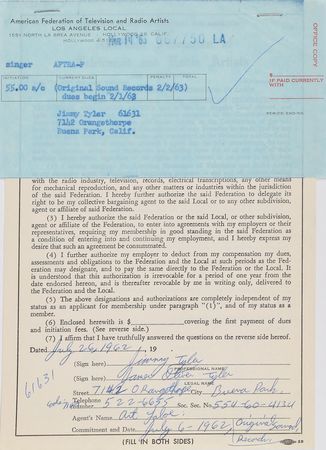 Lot #2294  Musician Contracts - Image 4