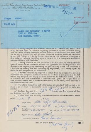 Lot #2294  Musician Contracts - Image 6