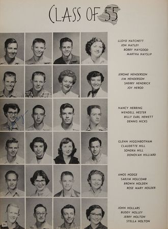Lot #5292 Buddy Holly Signed Yearbook - Image 4