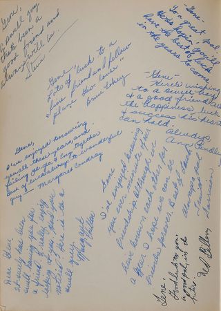 Lot #5292 Buddy Holly Signed Yearbook - Image 8