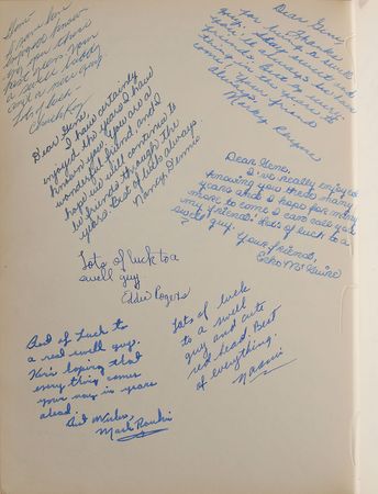 Lot #5292 Buddy Holly Signed Yearbook - Image 9
