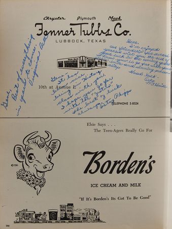 Lot #5292 Buddy Holly Signed Yearbook - Image 10