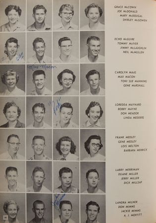 Lot #5292 Buddy Holly Signed Yearbook - Image 11