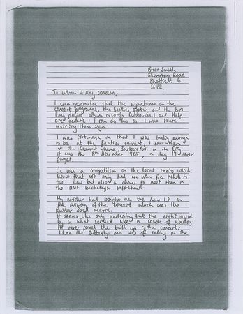 Lot #5020  Beatles Signed Poster - Image 4