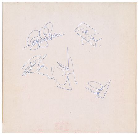 Lot #5459  Deep Purple Signed Album - Image 1