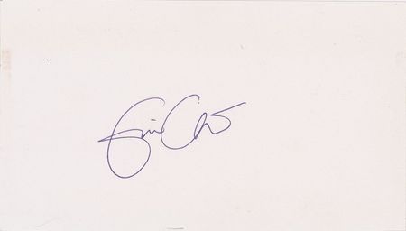 Lot #5452 Eric Clapton Signature - Image 1