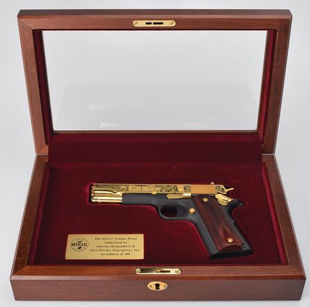 Lot #5074 Elvis Presley Colt Tribute Pistol - Image 1