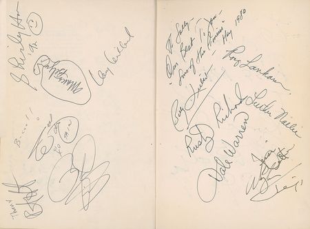 Lot #5195  Jazz and Big Band Signed Book - Image 1