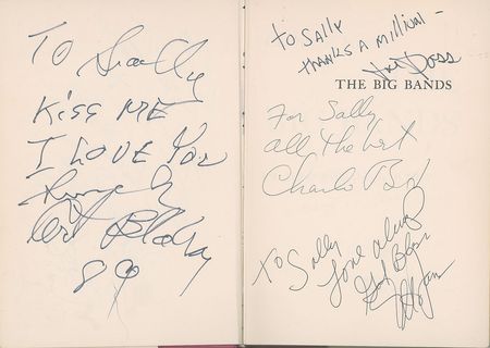 Lot #5195  Jazz and Big Band Signed Book - Image 2
