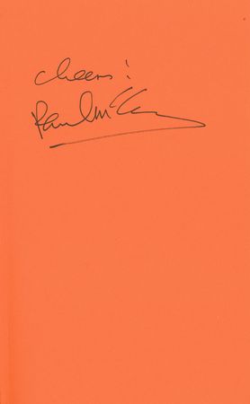 Lot #5040 Paul McCartney Signed Book