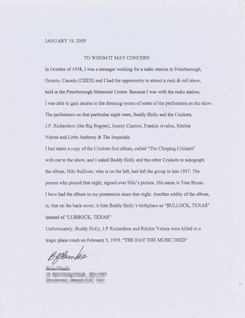 Lot #5289 Buddy Holly and the Crickets - Image 3