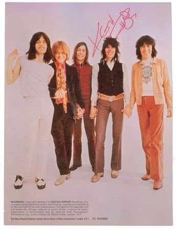 Lot #5120  Rolling Stones Signed Photos - Image 3